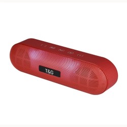 SPEAKER WIRELESS TG-148 AUX/USB/MEMORY CARD RED SPEAKER WIRELESS TG-148 AUX/USB/MEMORY CARD RED